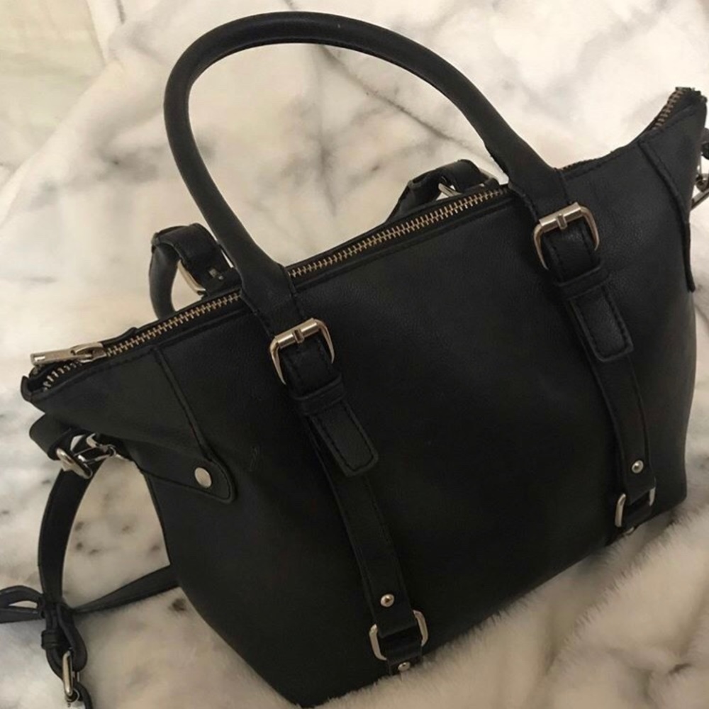 The bay brand black purse